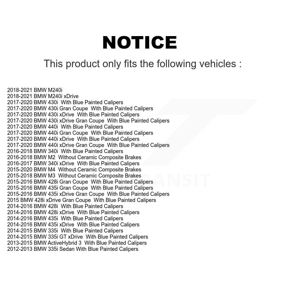 Positive Plus - KPF-100236 - Front and Rear Disc Brake Pad Kits image 8