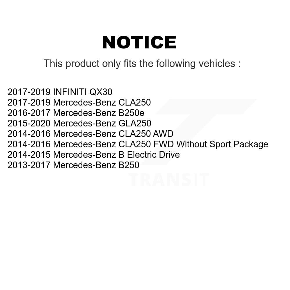 Positive Plus - KPF-100257 - Front and Rear Disc Brake Pad Kits image 8
