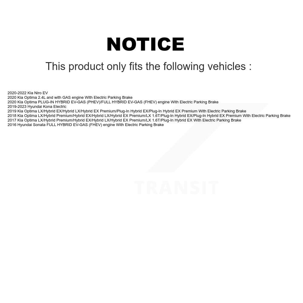 Positive Plus - KPF-100278 - Front and Rear Disc Brake Pad Kits image 8