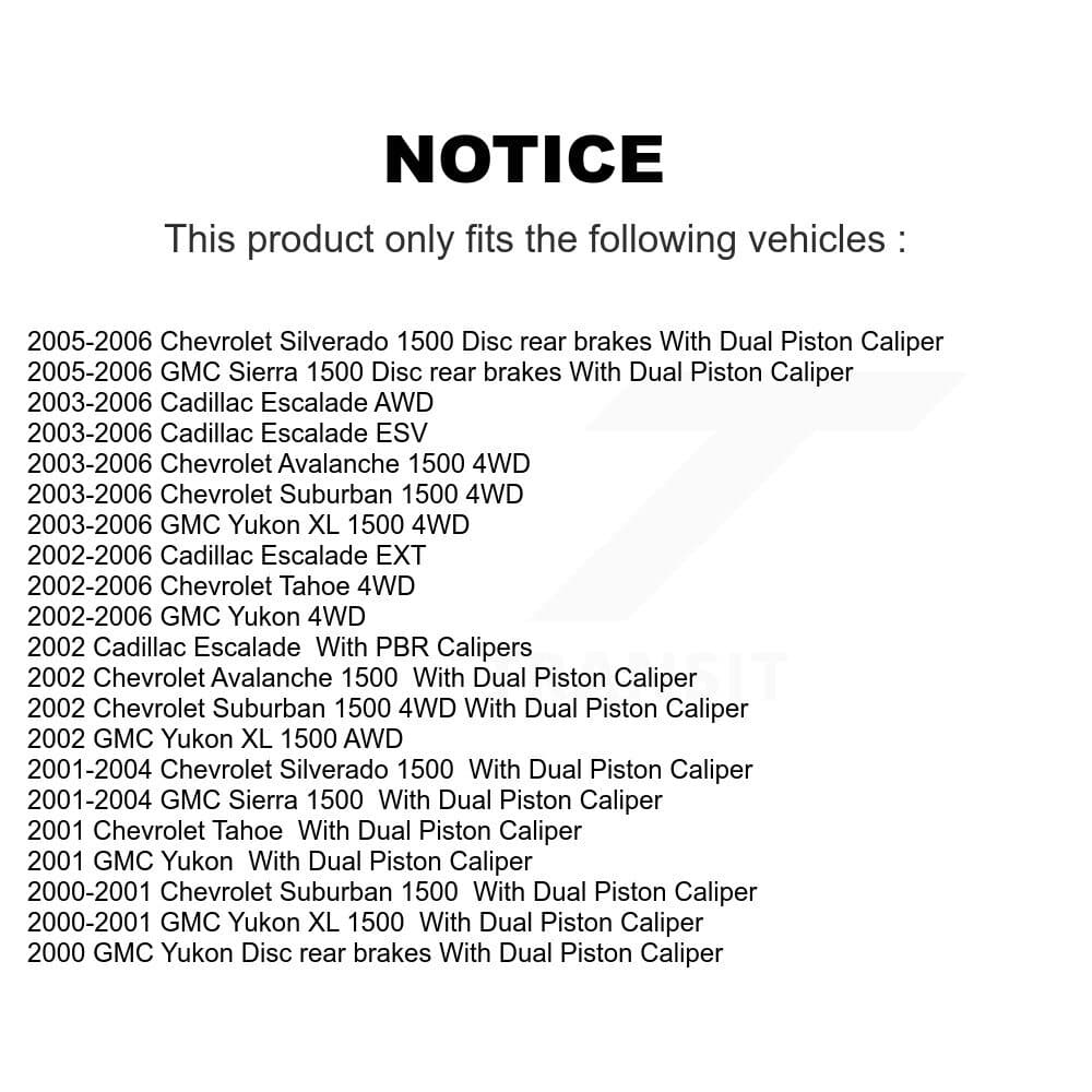 Positive Plus - KPF-100356 - Front and Rear Disc Brake Pad Kits image 8