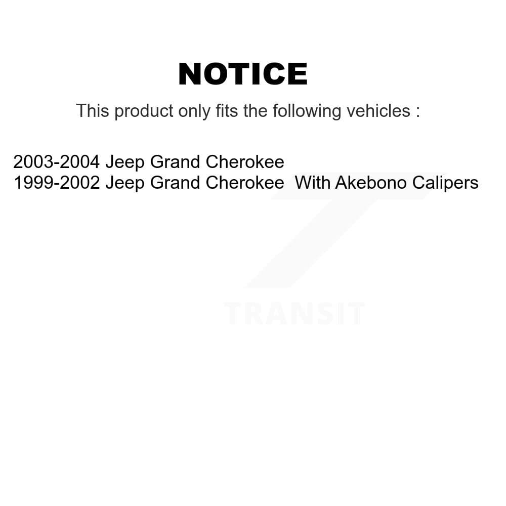 Positive Plus - KPF-100442 - Front and Rear Disc Brake Pad Kits image 8