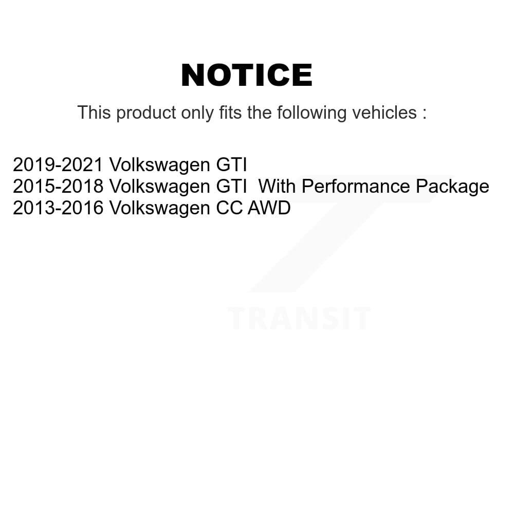 Positive Plus - KPF-100470 - Front and Rear Disc Brake Pad Kits image 8
