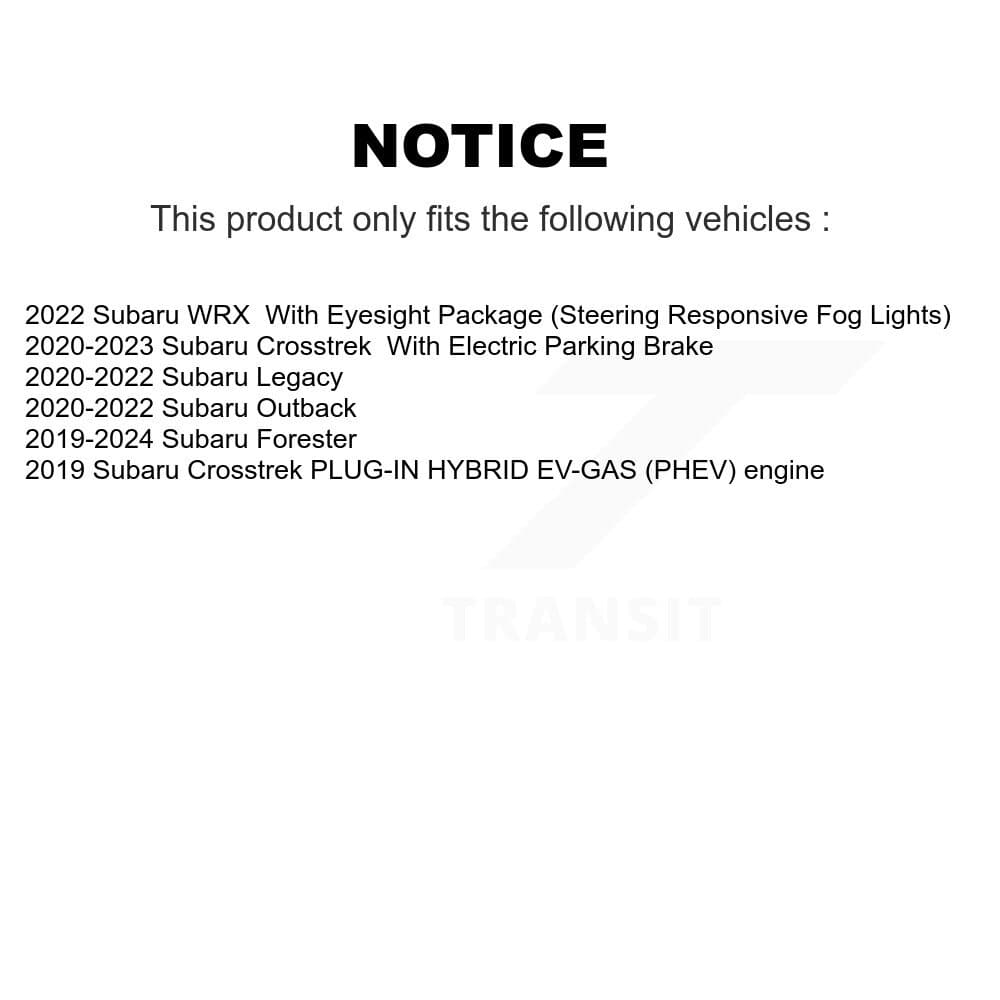 Positive Plus - KPF-100498 - Front and Rear Disc Brake Pad Kits image 8