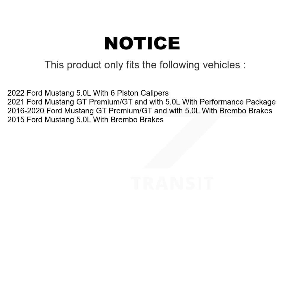 Positive Plus - KPF-100532 - Front and Rear Disc Brake Pad Kits image 8