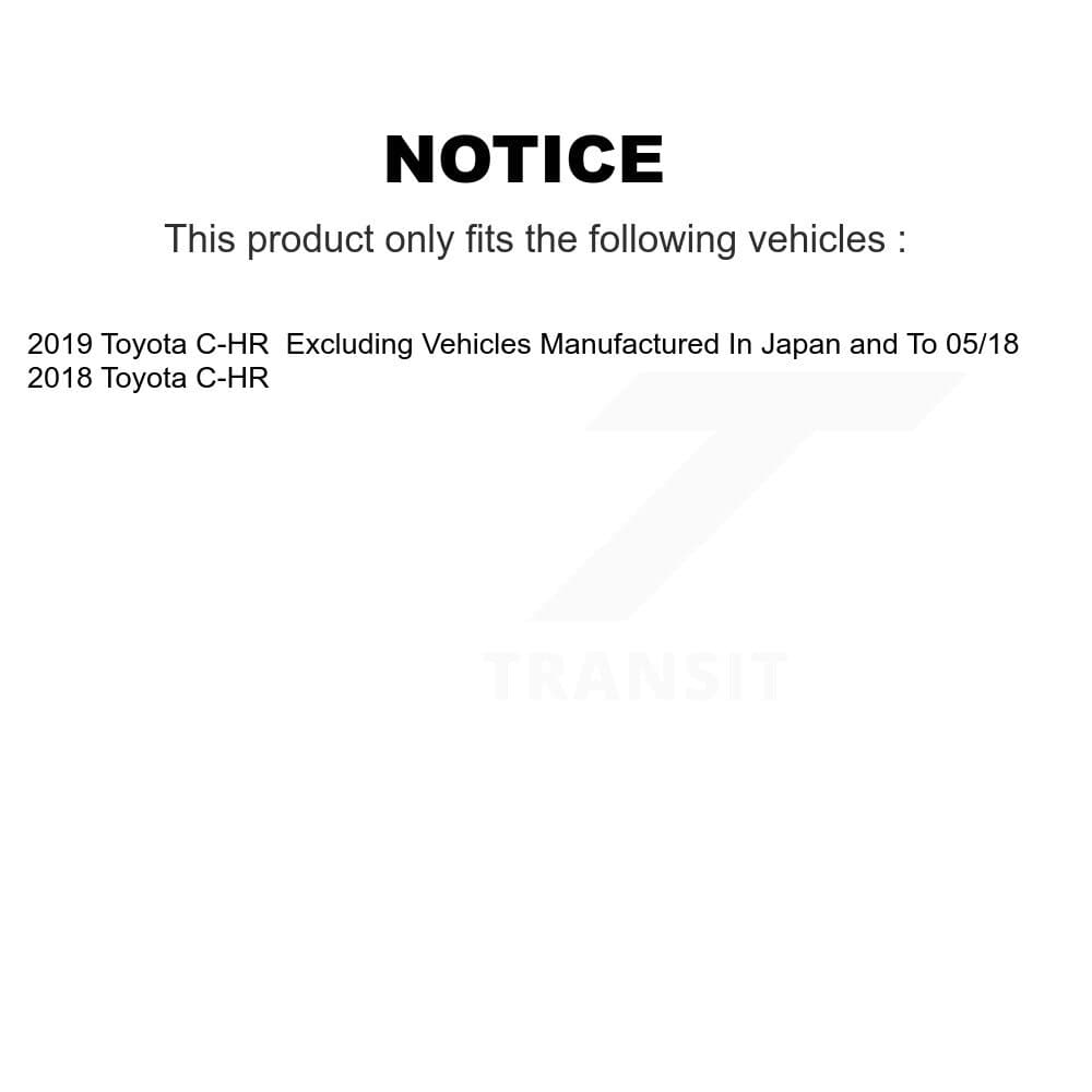 Positive Plus - KPF-100538 - Front and Rear Disc Brake Pad Kits image 8
