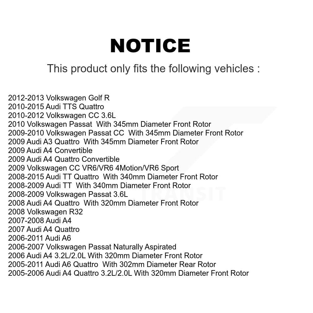Positive Plus - KPF-100549 - Front and Rear Disc Brake Pad Kits image 8