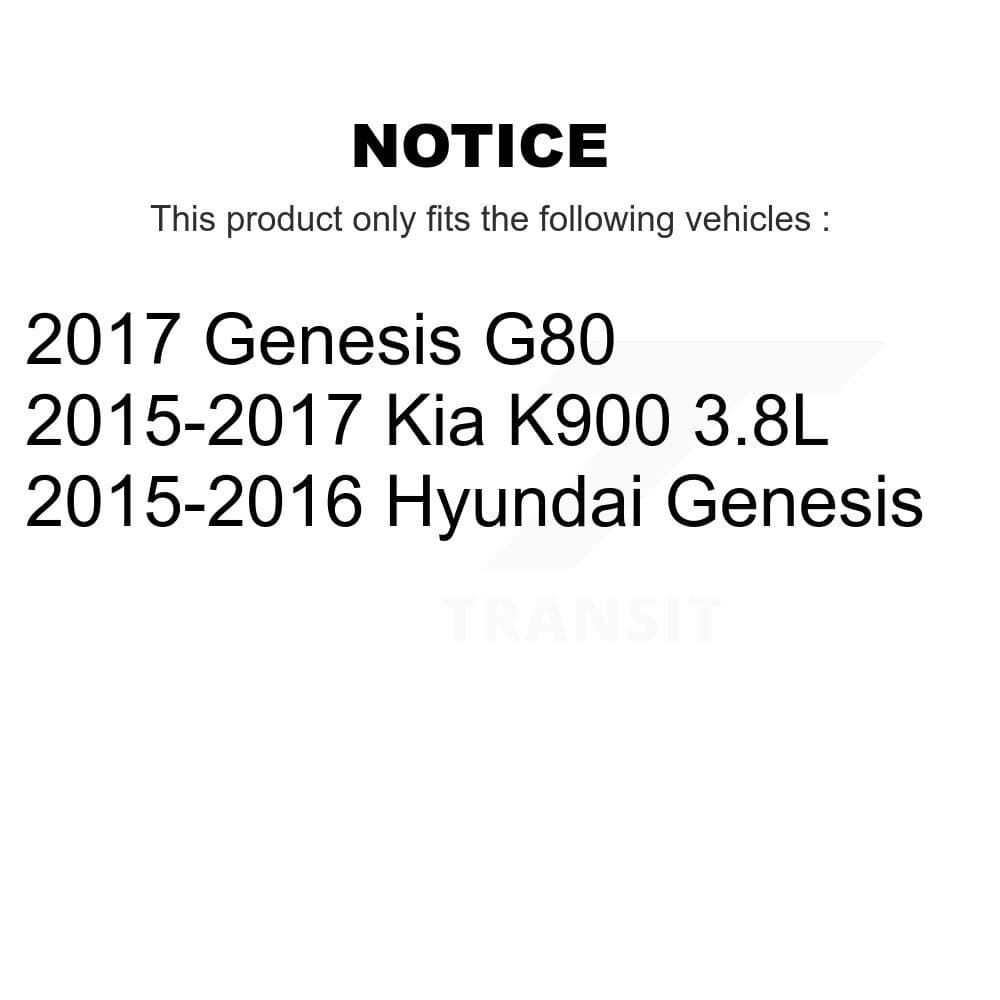 Positive Plus - KPF-100556 - Front and Rear Disc Brake Pad Kits image 8