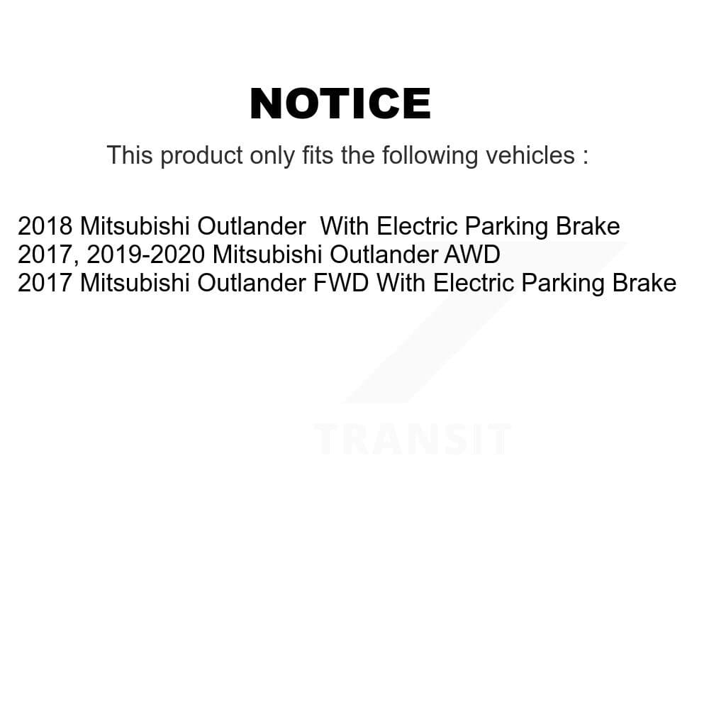 Positive Plus - KPF-100622 - Front and Rear Disc Brake Pad Kits image 8