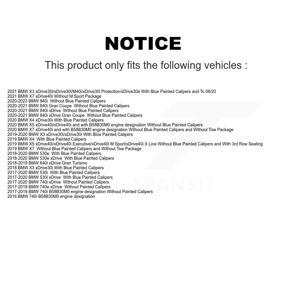 Positive Plus - KPF-100646 - Front and Rear Disc Brake Pad Kits image 8