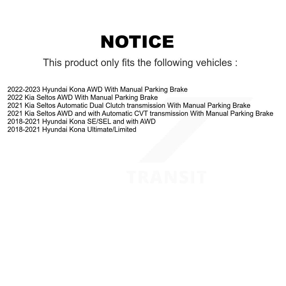 Positive Plus - KPF-100648 - Front and Rear Disc Brake Pad Kits image 8