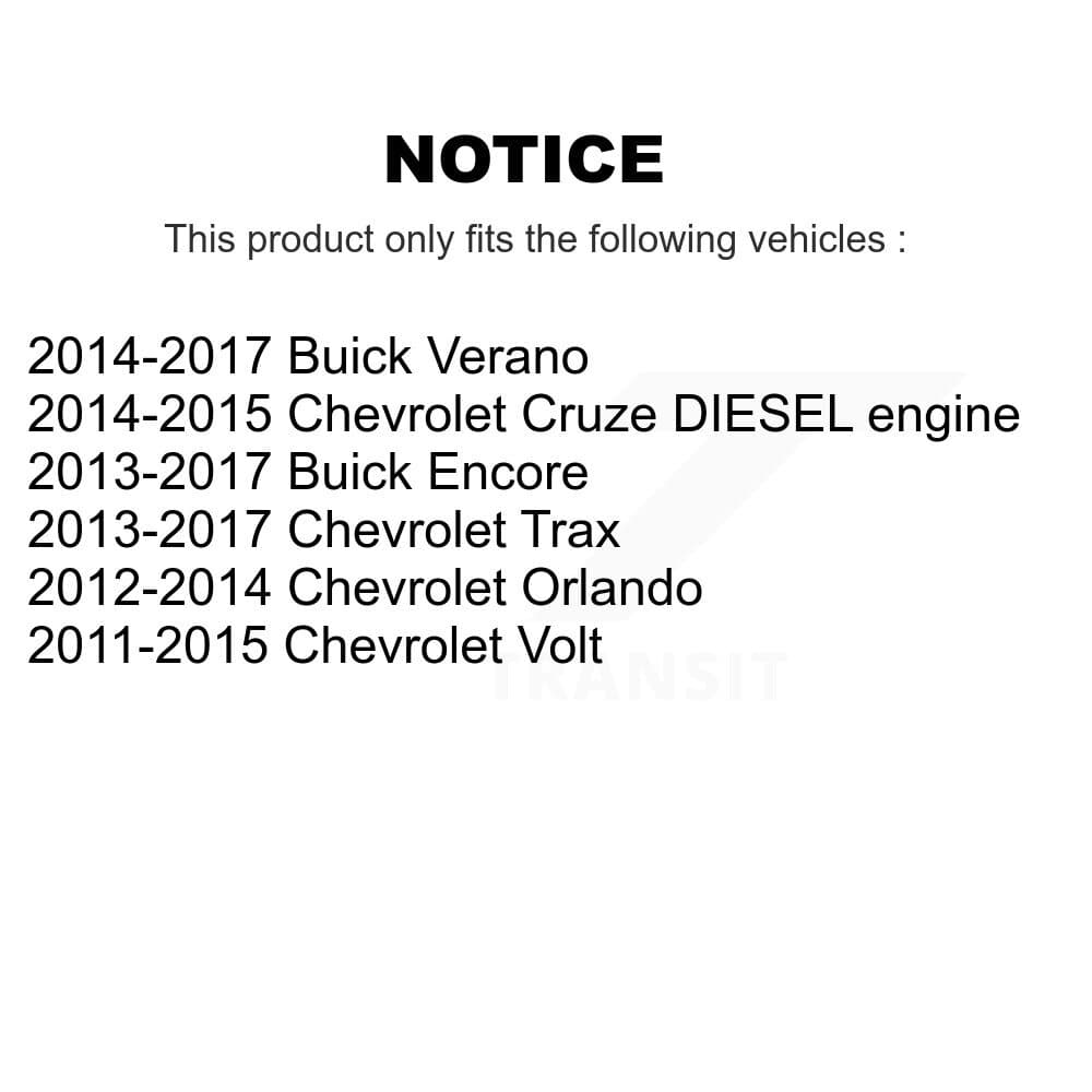 Positive Plus - KPF-100714 - Front and Rear Disc Brake Pad Kits image 8