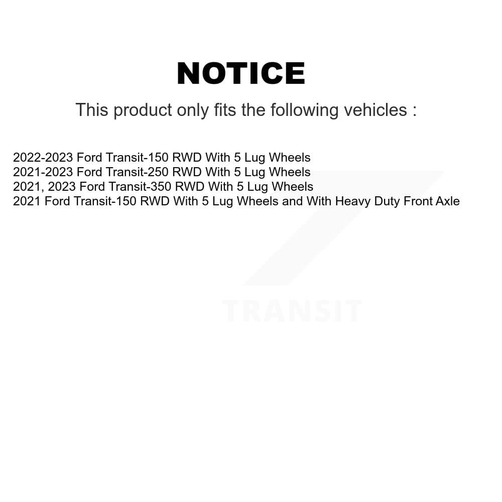 Positive Plus - KPF-100760 - Front and Rear Disc Brake Pad Kits image 8