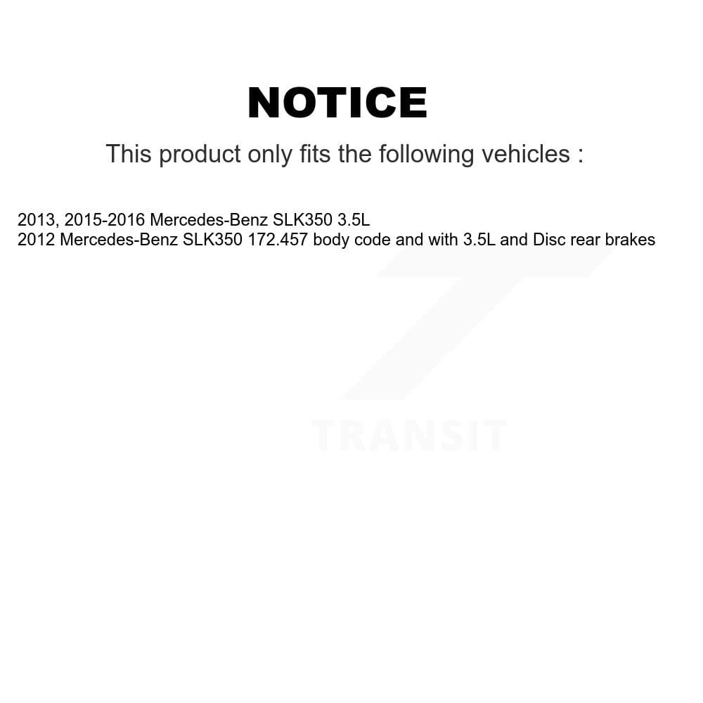 Positive Plus - KPW-100021 - Front and Rear Disc Brake Pad Kits image 8