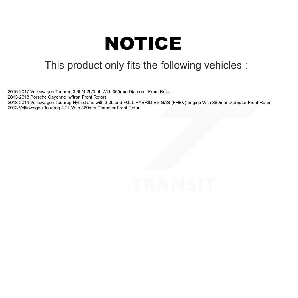 Positive Plus - KPW-100279 - Front and Rear Disc Brake Pad Kits image 8