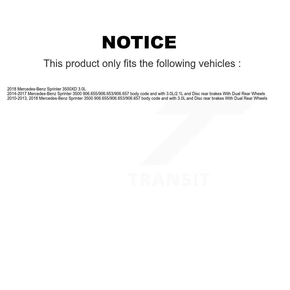 Positive Plus - KPW-100298 - Front and Rear Disc Brake Pad Kits image 8