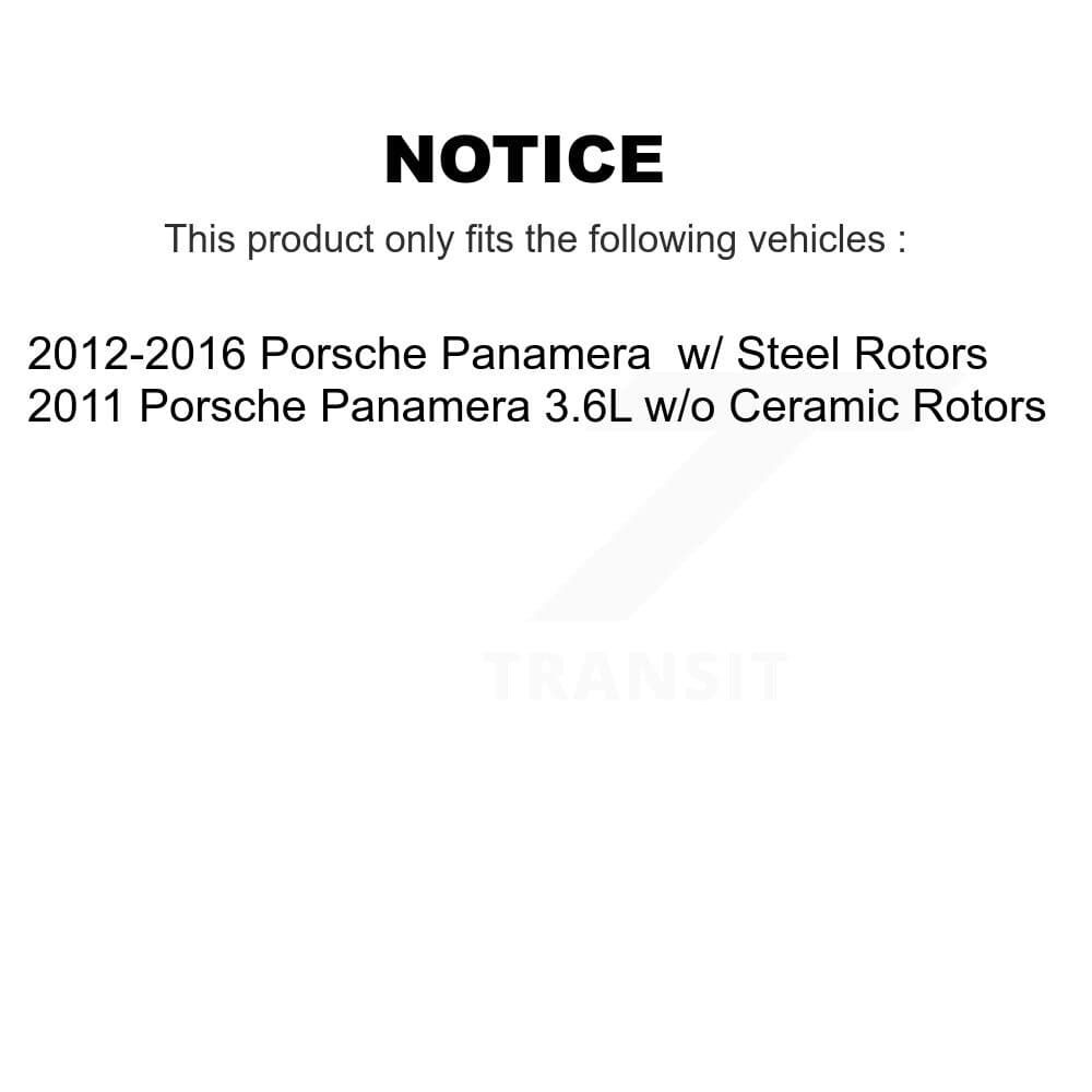 Positive Plus - KPW-100316 - Front and Rear Disc Brake Pad Kits image 8