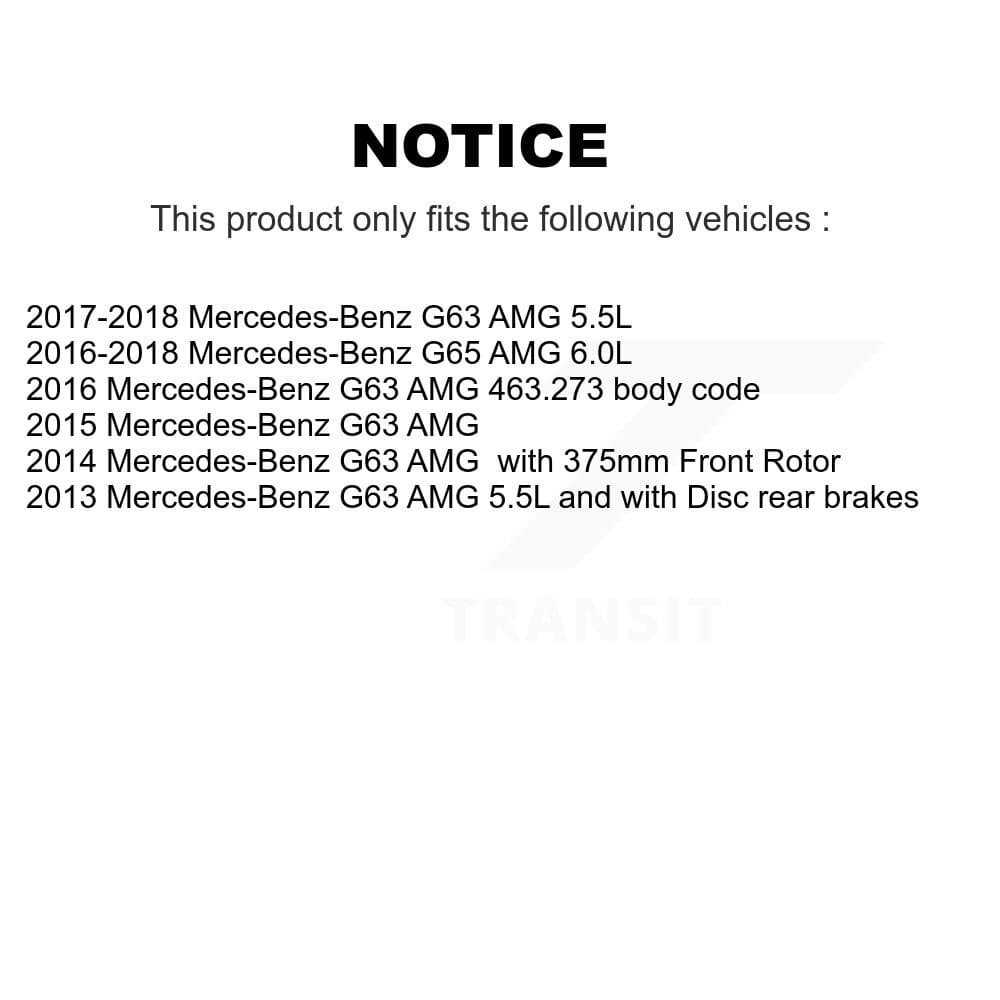 Positive Plus - KPW-100330 - Front and Rear Disc Brake Pad Kits image 8