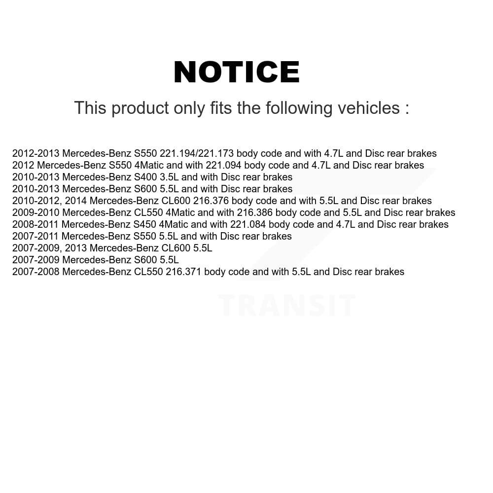 Positive Plus - KPW-100351 - Front and Rear Disc Brake Pad Kits image 8