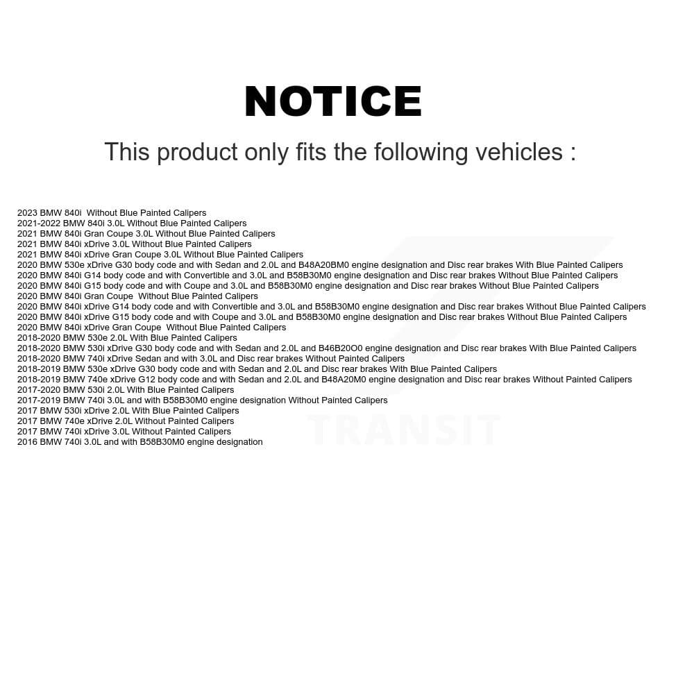 Positive Plus - KPW-100394 - Front and Rear Disc Brake Pad Kits image 8