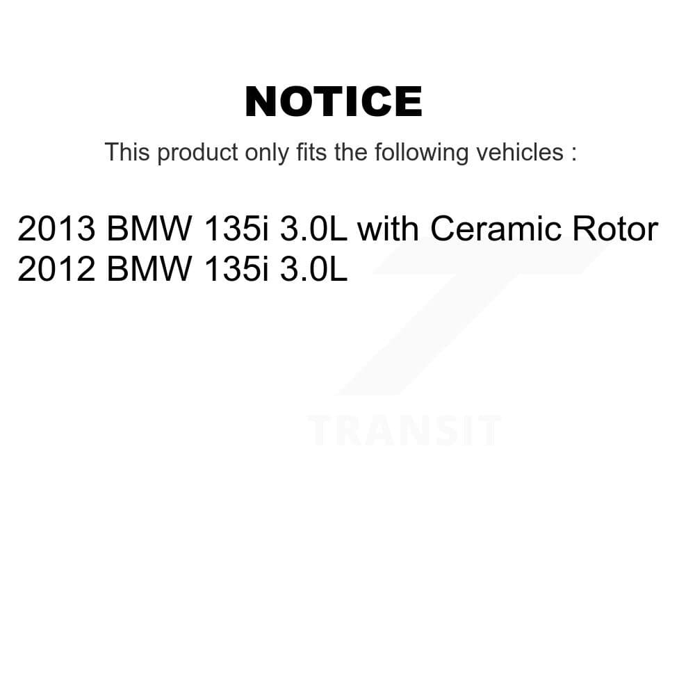 Positive Plus - KPW-100503 - Front and Rear Disc Brake Pad Kits image 14