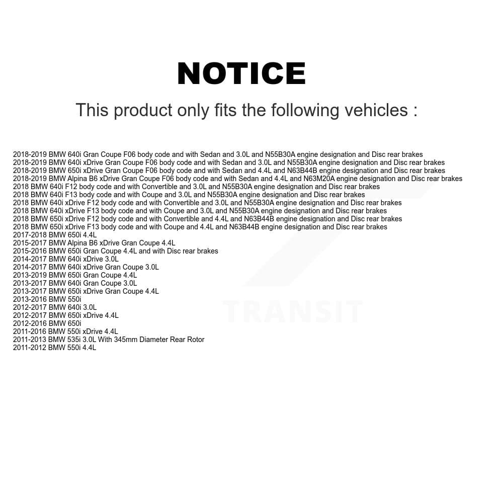 Positive Plus - KPW-101030 - Rear Disc Brake Pad Kits image 8