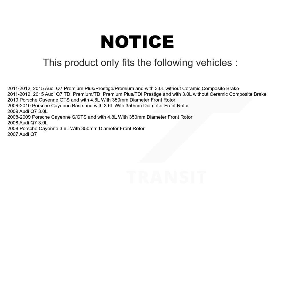Positive Plus - KPW-101365 - Front and Rear Disc Brake Pad Kits image 8