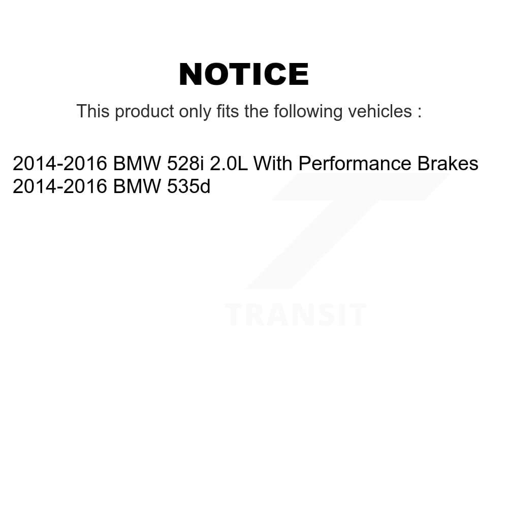 Positive Plus - KPW-101494 - Front and Rear Disc Brake Pad Kits image 8