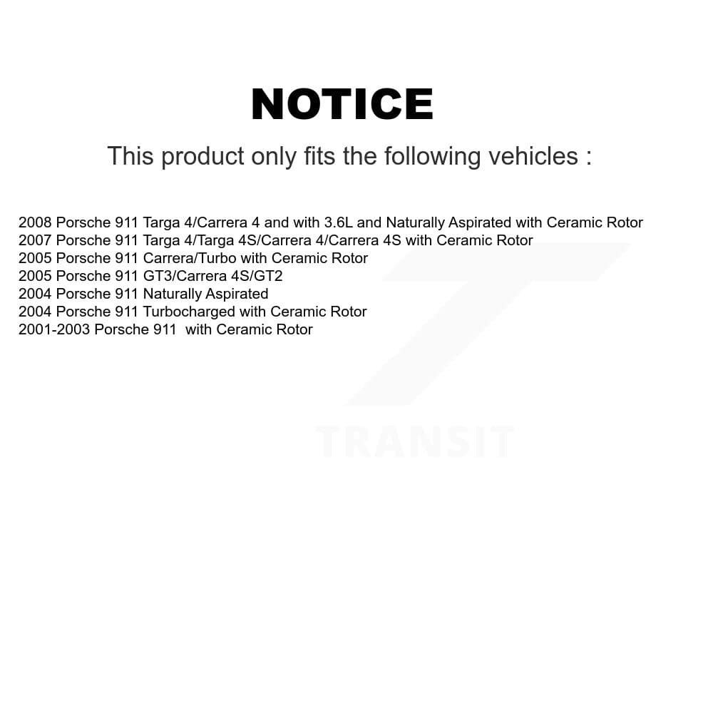Mpulse - KSE-100114 - Front and Rear Disc Brake Pad Wear Sensor Kits image 2