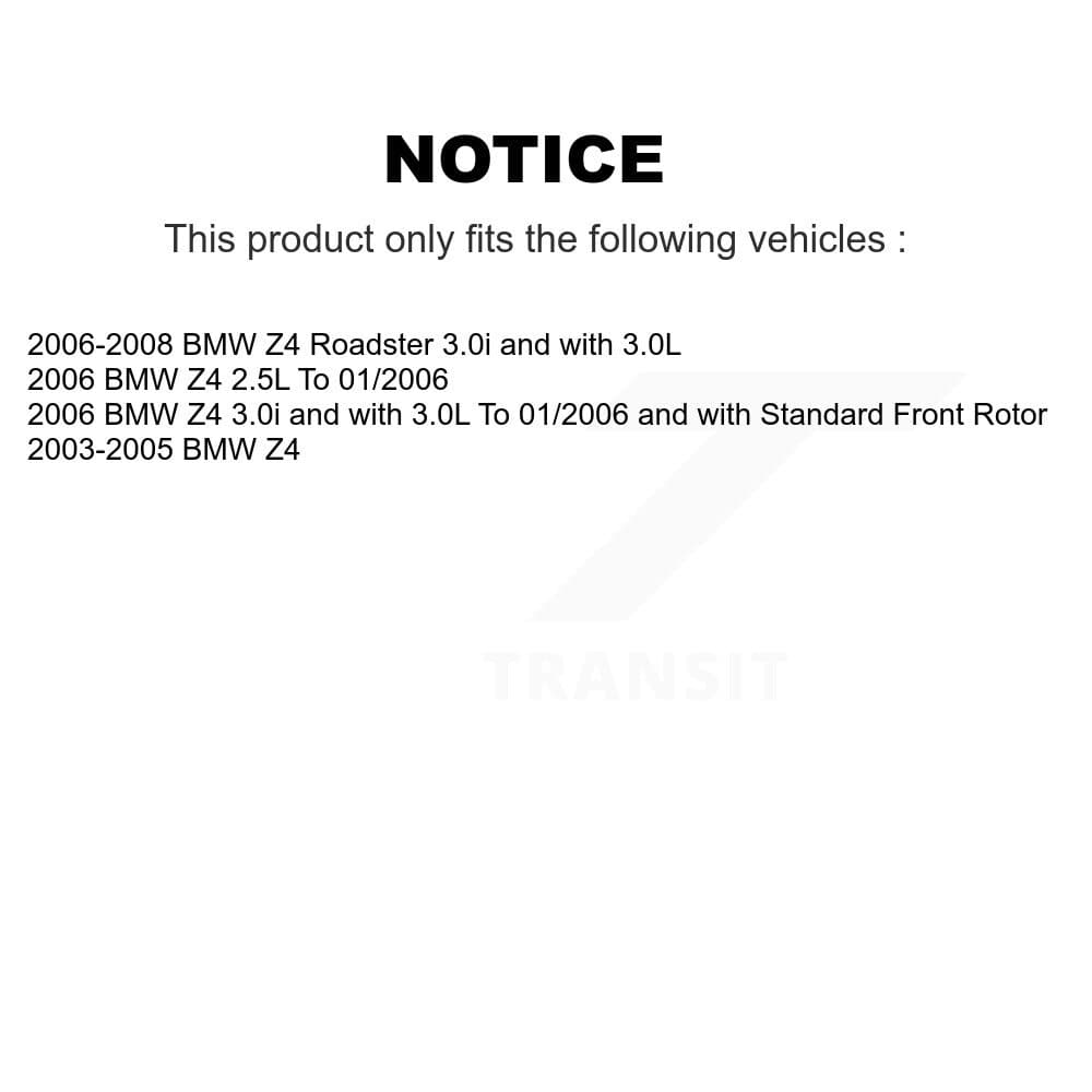 Mpulse - KSE-100125 - Front and Rear Disc Brake Pad Wear Sensor Kits image 2
