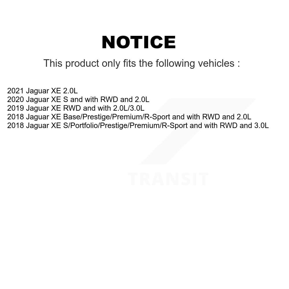 Mpulse - KSE-100133 - Front and Rear Disc Brake Pad Wear Sensor Kits image 2