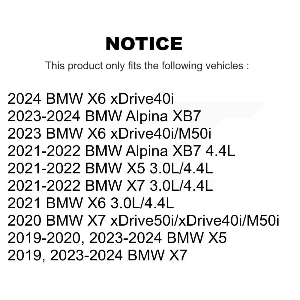 Mpulse - KSE-100137 - Front and Rear Disc Brake Pad Wear Sensor Kits image 2