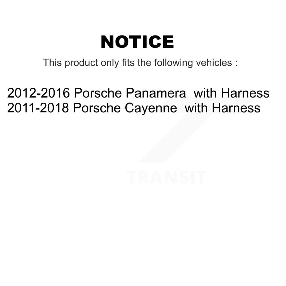 Mpulse - KSE-100180 - Front and Rear Disc Brake Pad Wear Sensor Kits image 2