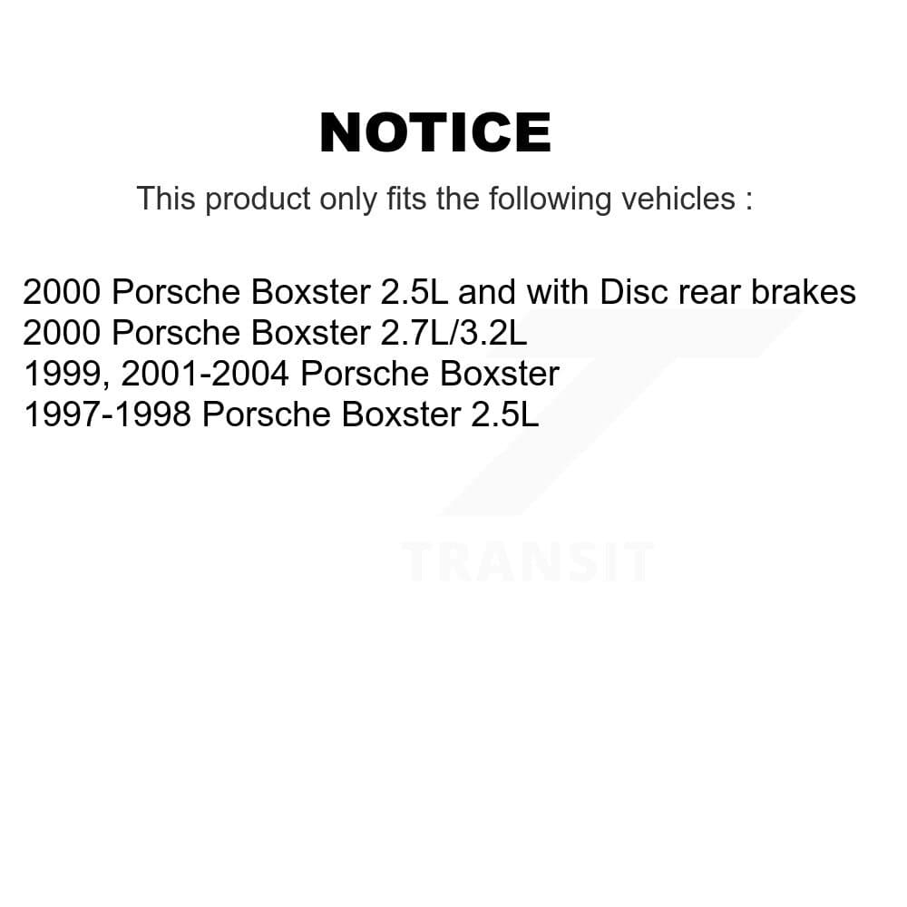 Mpulse - KSE-100197 - Front and Rear Disc Brake Pad Wear Sensor Kits image 2