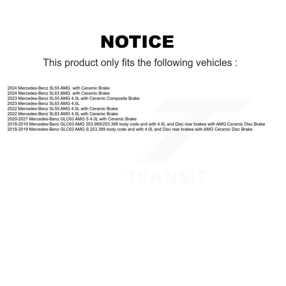 Mpulse - KSE-100200 - Front and Rear Disc Brake Pad Wear Sensor Kits image 2