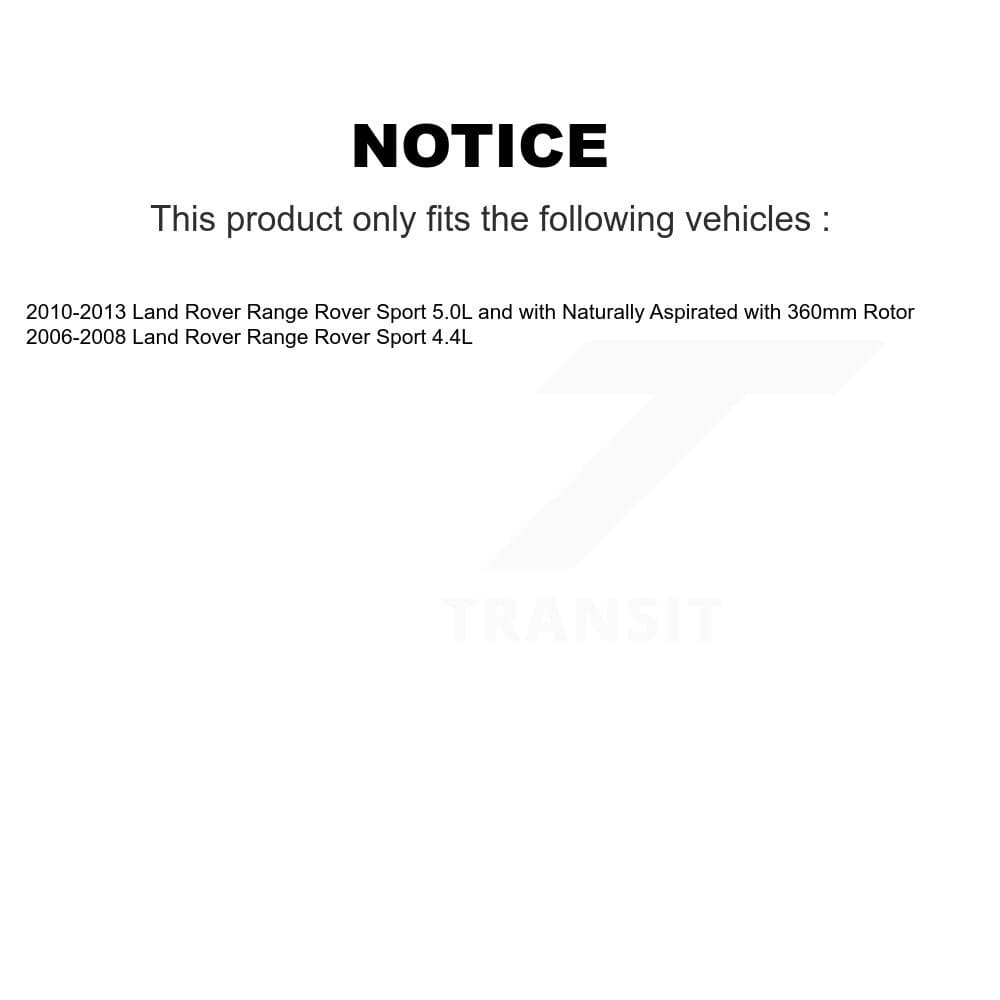 Mpulse - KSE-100243 - Front and Rear Disc Brake Pad Wear Sensor Kits image 2