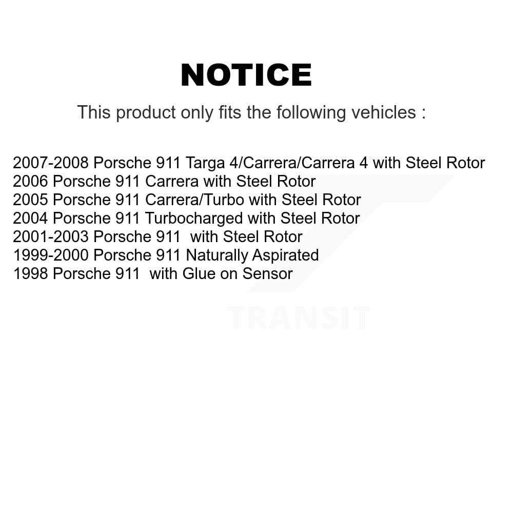 Mpulse - KSE-100248 - Rear Disc Brake Pad Wear Sensor Kits image 2