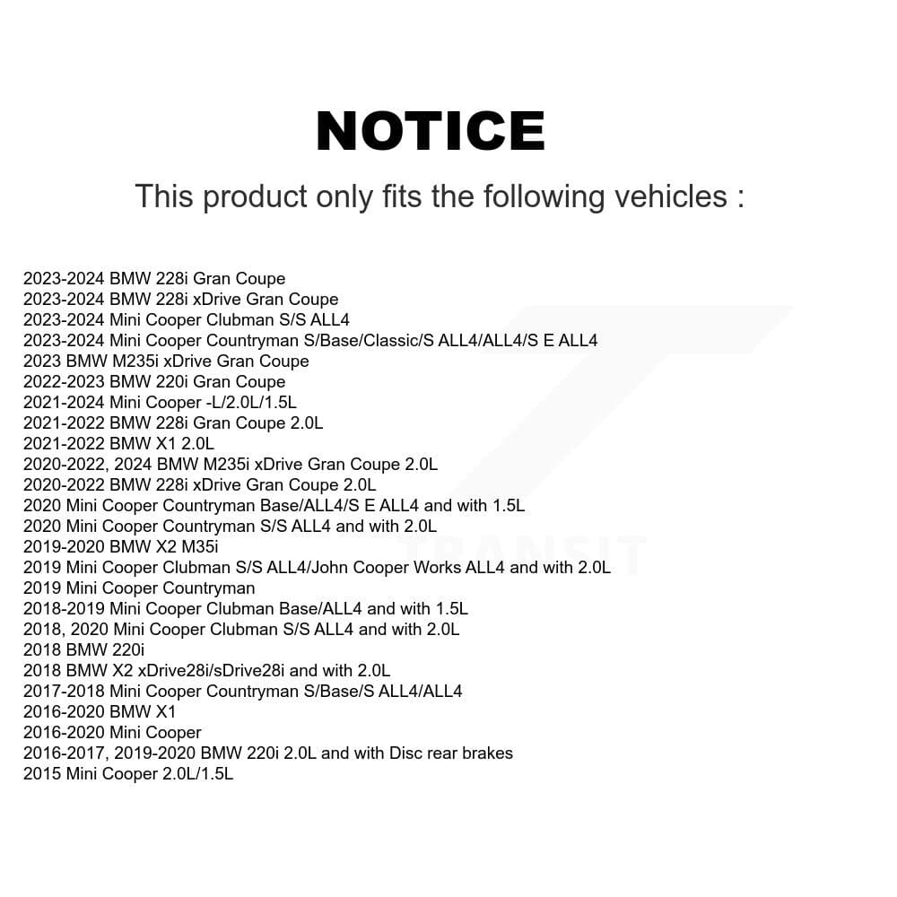 Mpulse - KSE-100266 - Rear Disc Brake Pad Wear Sensor Kits image 2