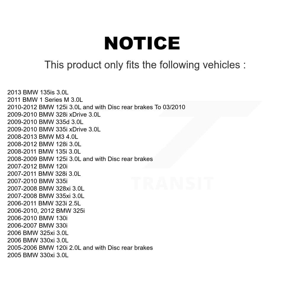 Mpulse - KSE-100279 - Rear Disc Brake Pad Wear Sensor Kits image 2