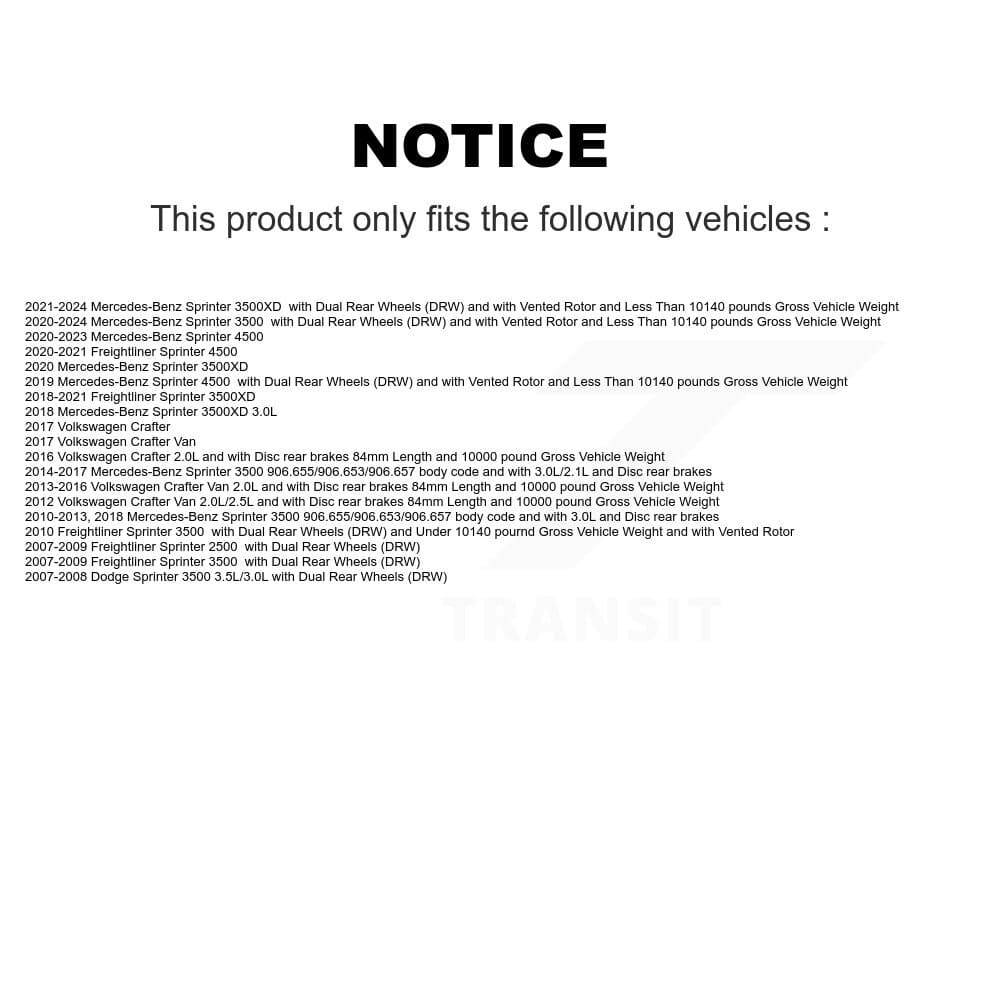 Mpulse - KSE-100289 - Rear Disc Brake Pad Wear Sensor Kits image 2