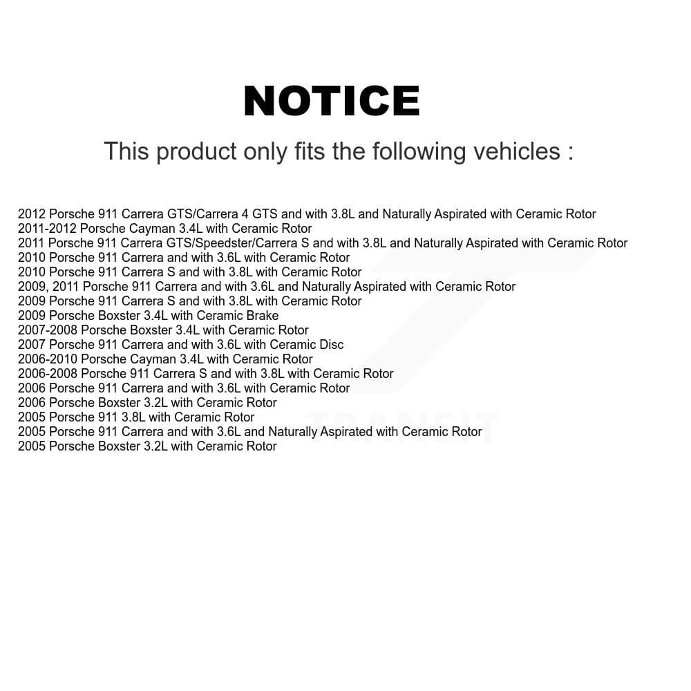 Mpulse - KSE-100351 - Front Disc Brake Pad Wear Sensor Kits image 2