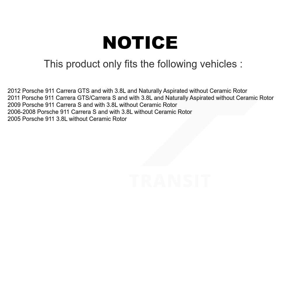 Mpulse - KSE-100354 - Front Disc Brake Pad Wear Sensor Kits image 2