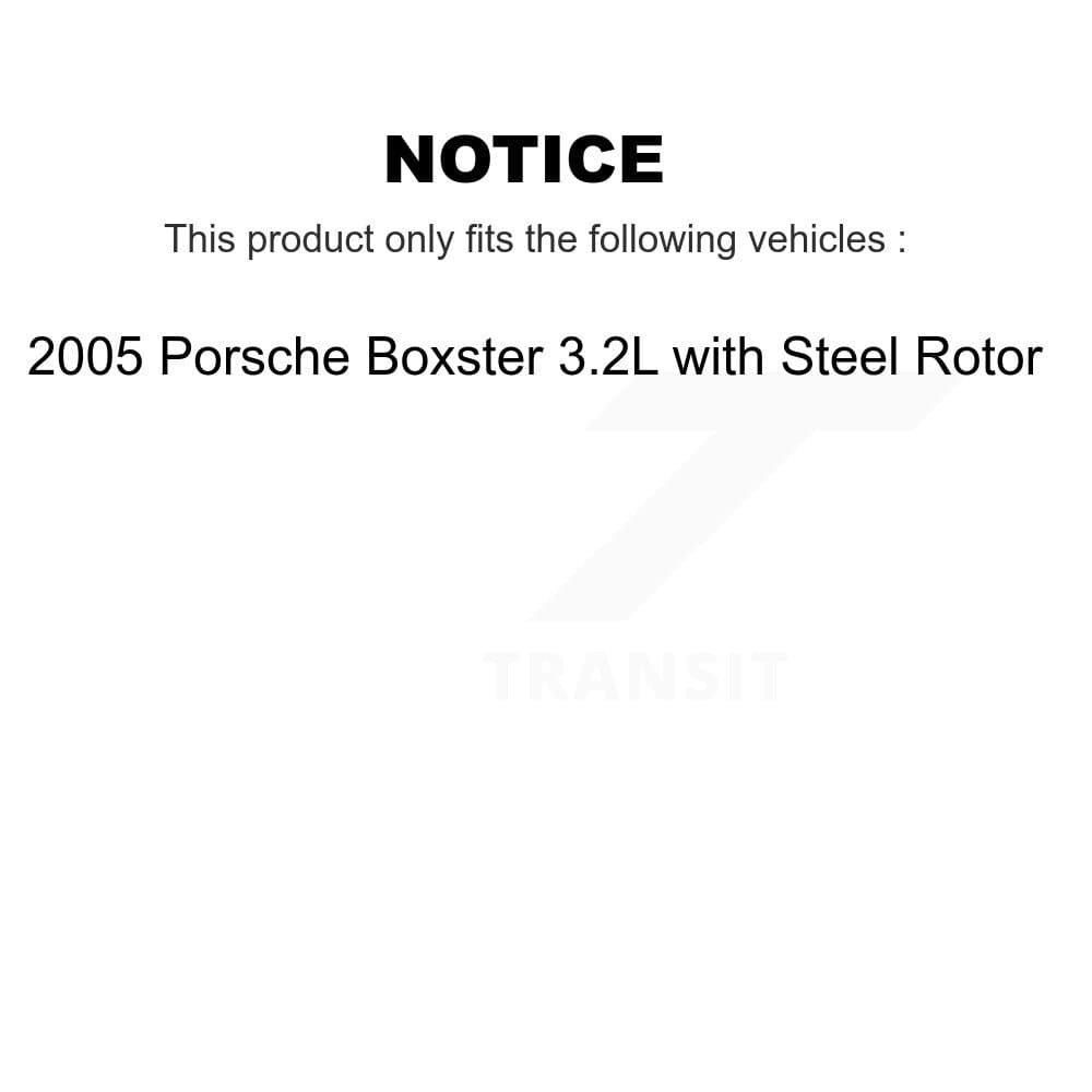 Mpulse - KSE-100392 - Front and Rear Disc Brake Pad Wear Sensor Kits image 2
