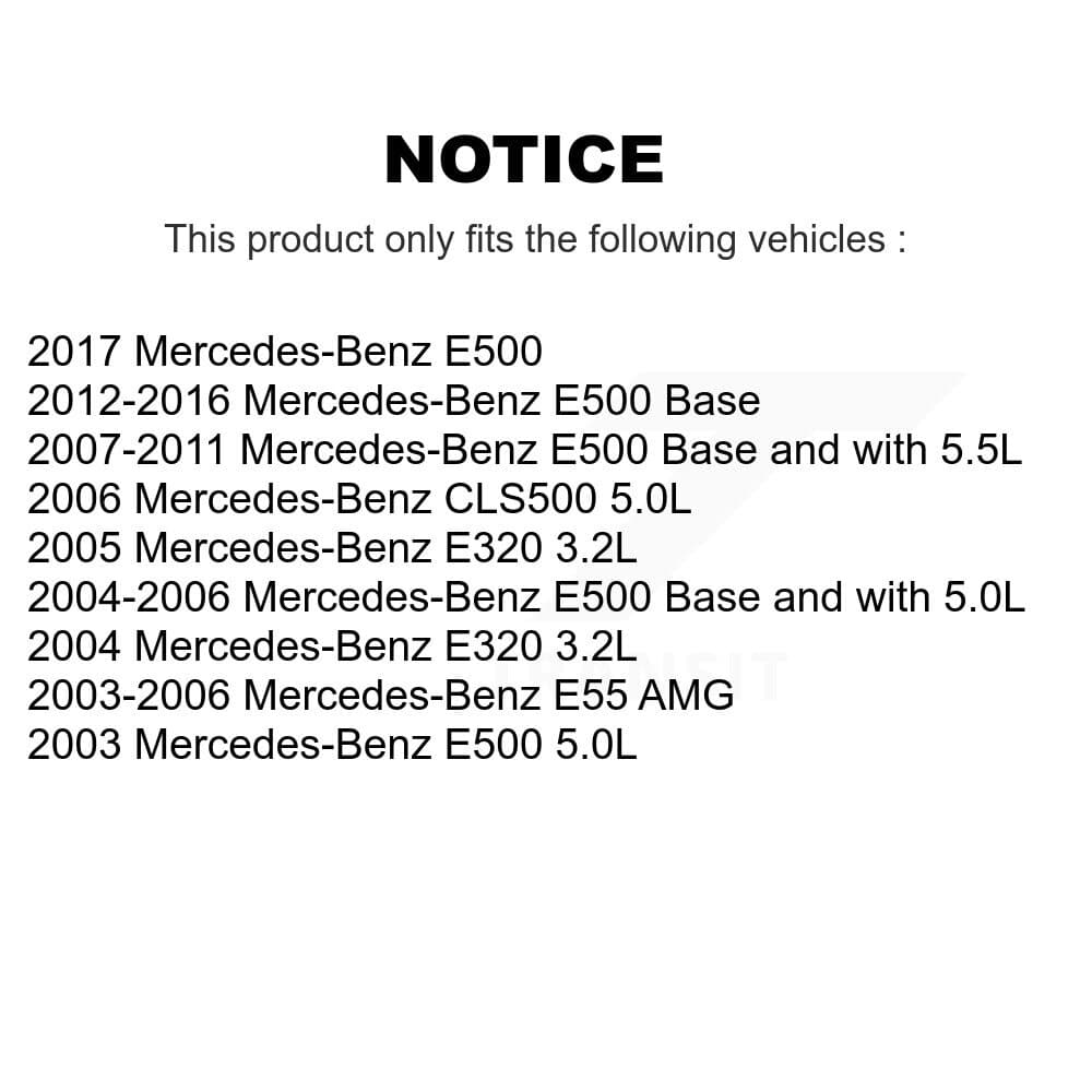 Mpulse - KSE-100395 - Front and Rear Disc Brake Pad Wear Sensor Kits image 2