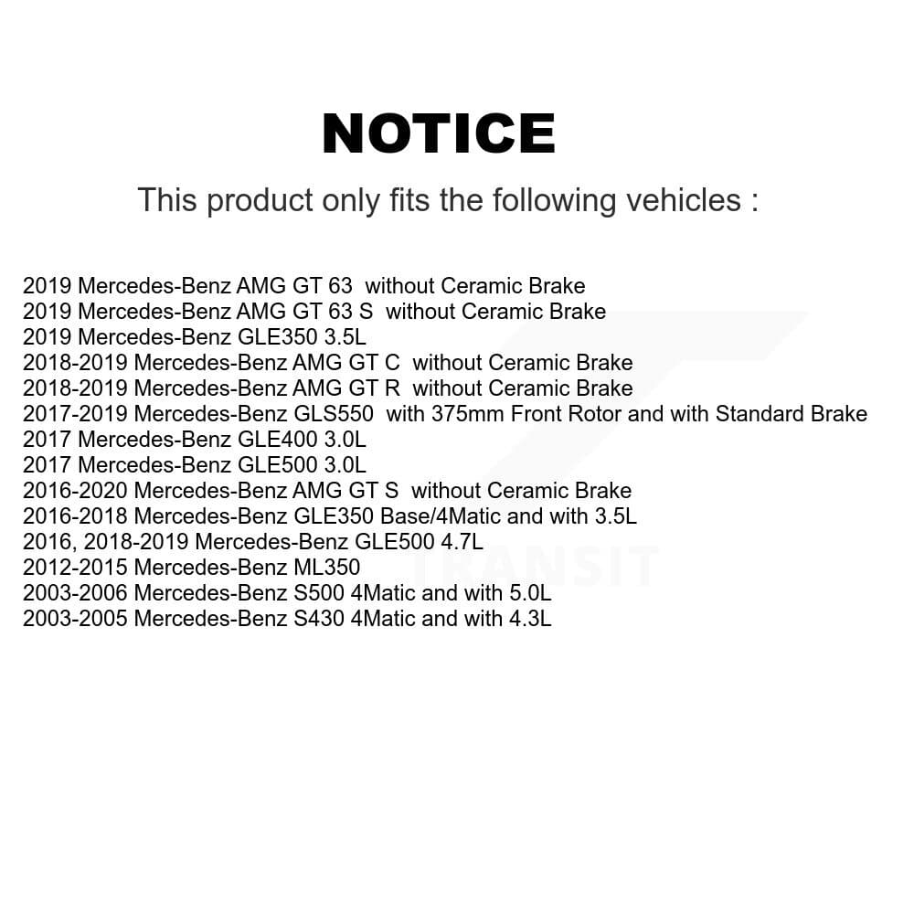 Mpulse - KSE-100439 - Front and Rear Disc Brake Pad Wear Sensor Kits image 2