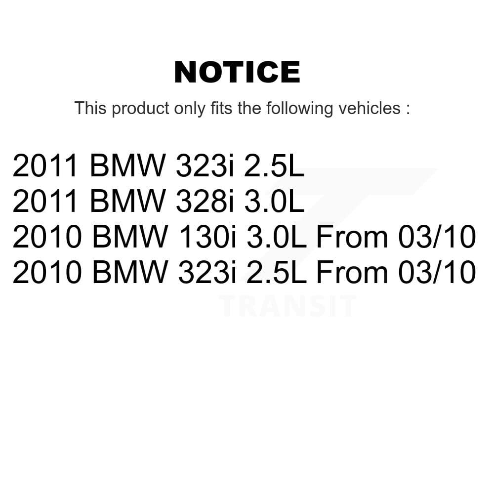 Mpulse - KSE-100470 - Front and Rear Disc Brake Pad Wear Sensor Kits image 2