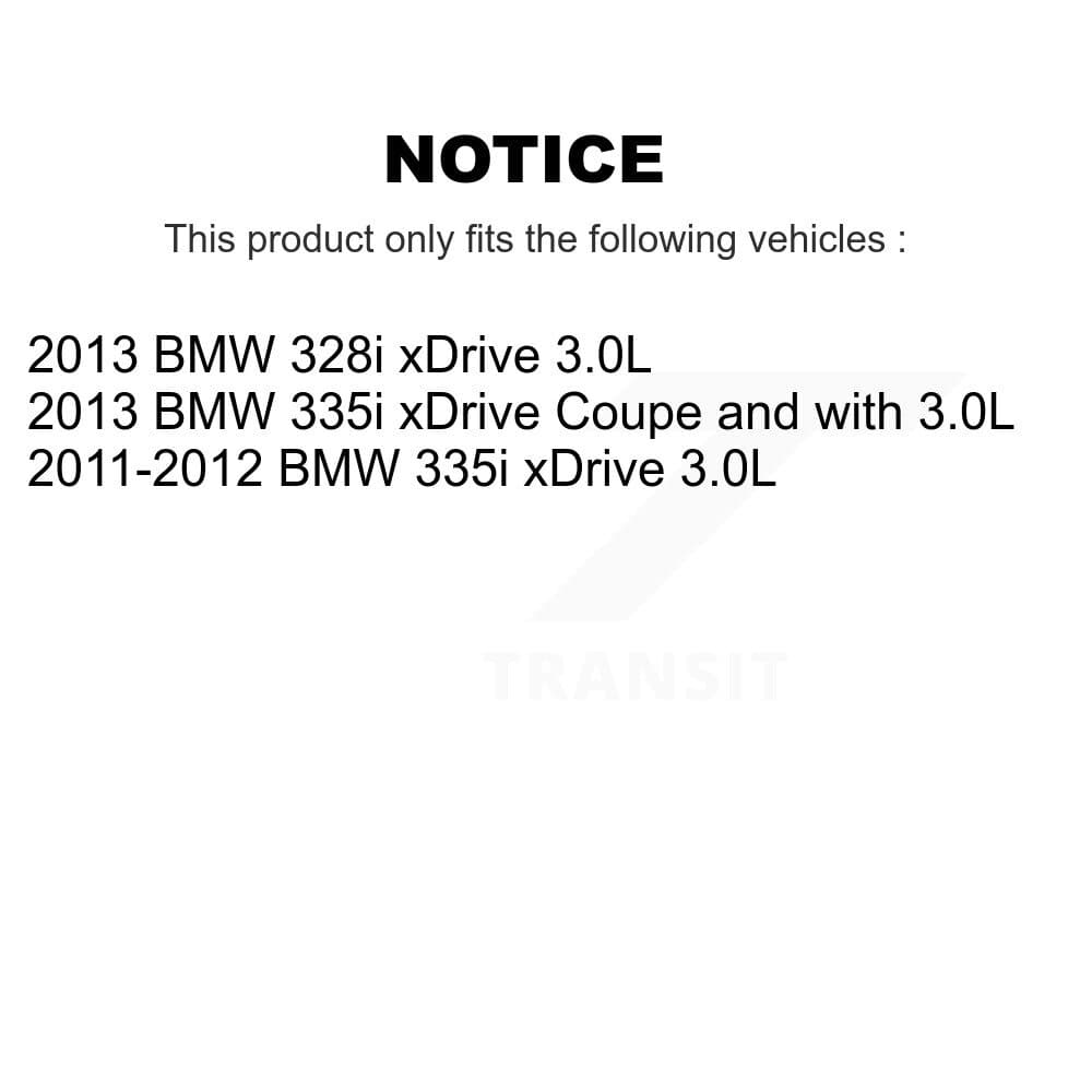 Mpulse - KSE-100471 - Front and Rear Disc Brake Pad Wear Sensor Kits image 2