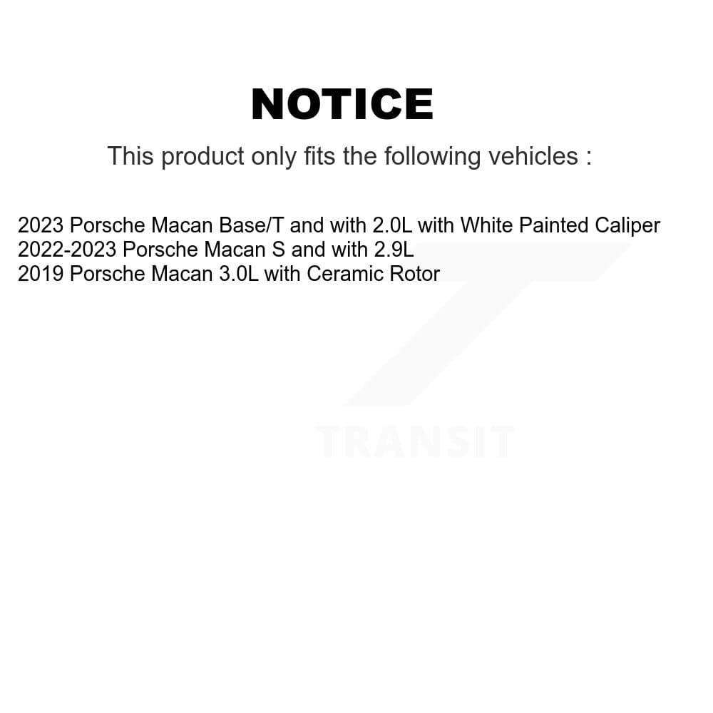 Mpulse - KSE-100477 - Front and Rear Disc Brake Pad Wear Sensor Kits image 2