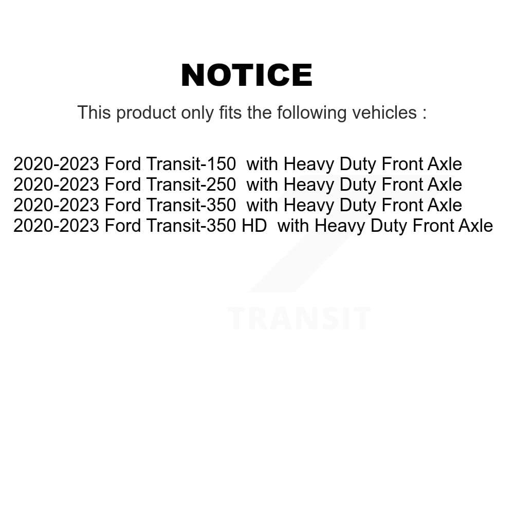 Mpulse - KSE-100493 - Front Disc Brake Pad Wear Sensor Kits image 2