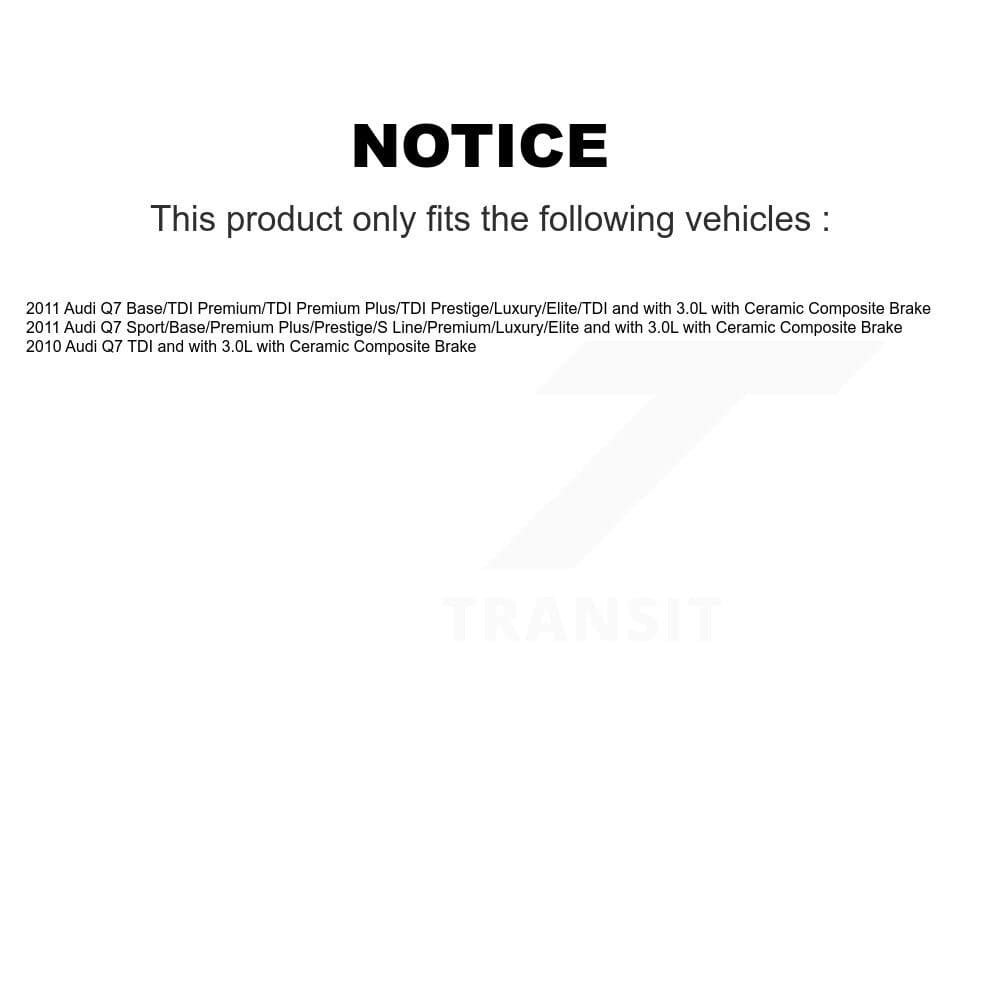 Mpulse - KSE-100500 - Front and Rear Disc Brake Pad Wear Sensor Kits image 2