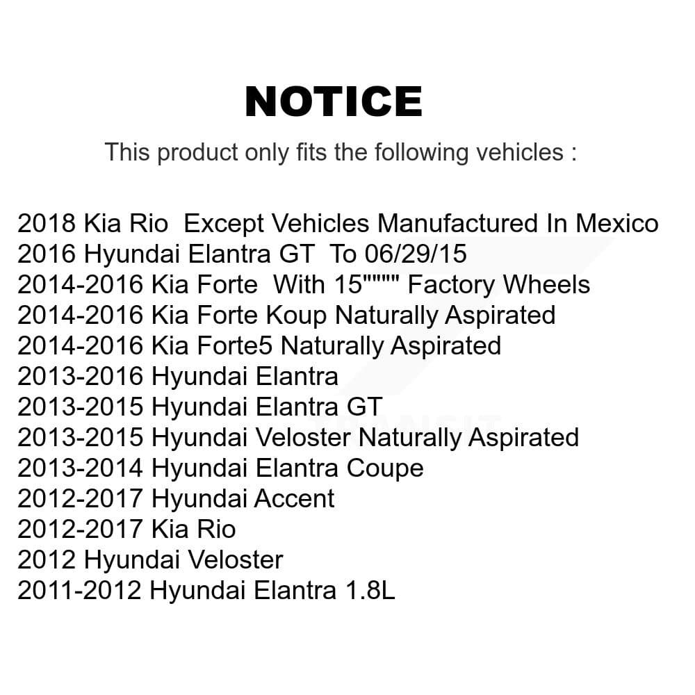 SIM - KSM-100190 - Front and Rear Disc Brake Pad Kits image 8